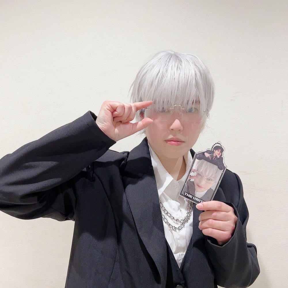 こちらもてみちゃんが撮ってくれたんですけどオタクできて満足です🐰💓ありがとう🫶🏻
