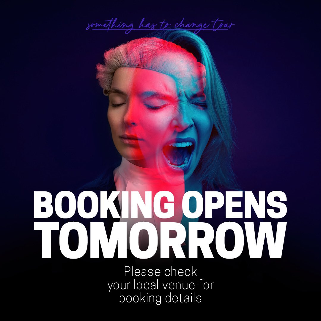 #PrimaFaciePlay tour tickets are on sale from tomorrow. ⚖️

🎟️ Now Tessa is going on tour, there is no central point to book your tickets. So please check the website of your nearest venue for all the details on how to book.
