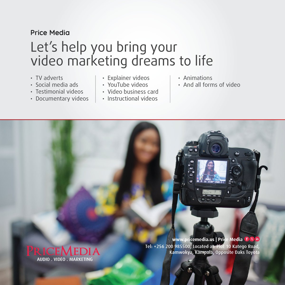 Let us help you harness the potential of video marketing to tell your brand's story, drive engagement, and boost conversions.

#Studioforrent