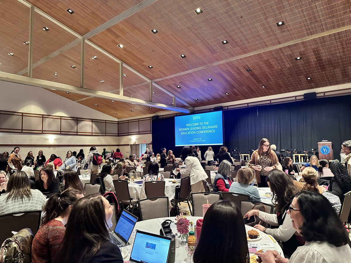 It’s a great day to THRIVE! Our Keynote speaker, Minette Norman will kick off the day with a dynamic talk at the #womenleadingDE conference. Let’s go!  #UD_SSC
