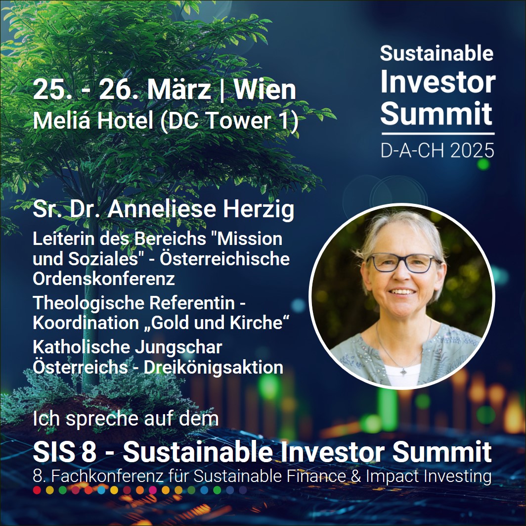 Podiumsdiskussion: Zwischen Mission und Rendite – Ethisch-Soziale Investmentstrategien Kirchlicher Organisationen 🗓 Datum: 25. – 26. März 2025 📍 Ort: Meliá Hotel DC Tower 1, Wien
Mehr Infos: ic-icf.com/sis8_home/8th-…
#dka #Nachhaltigkeit #summit