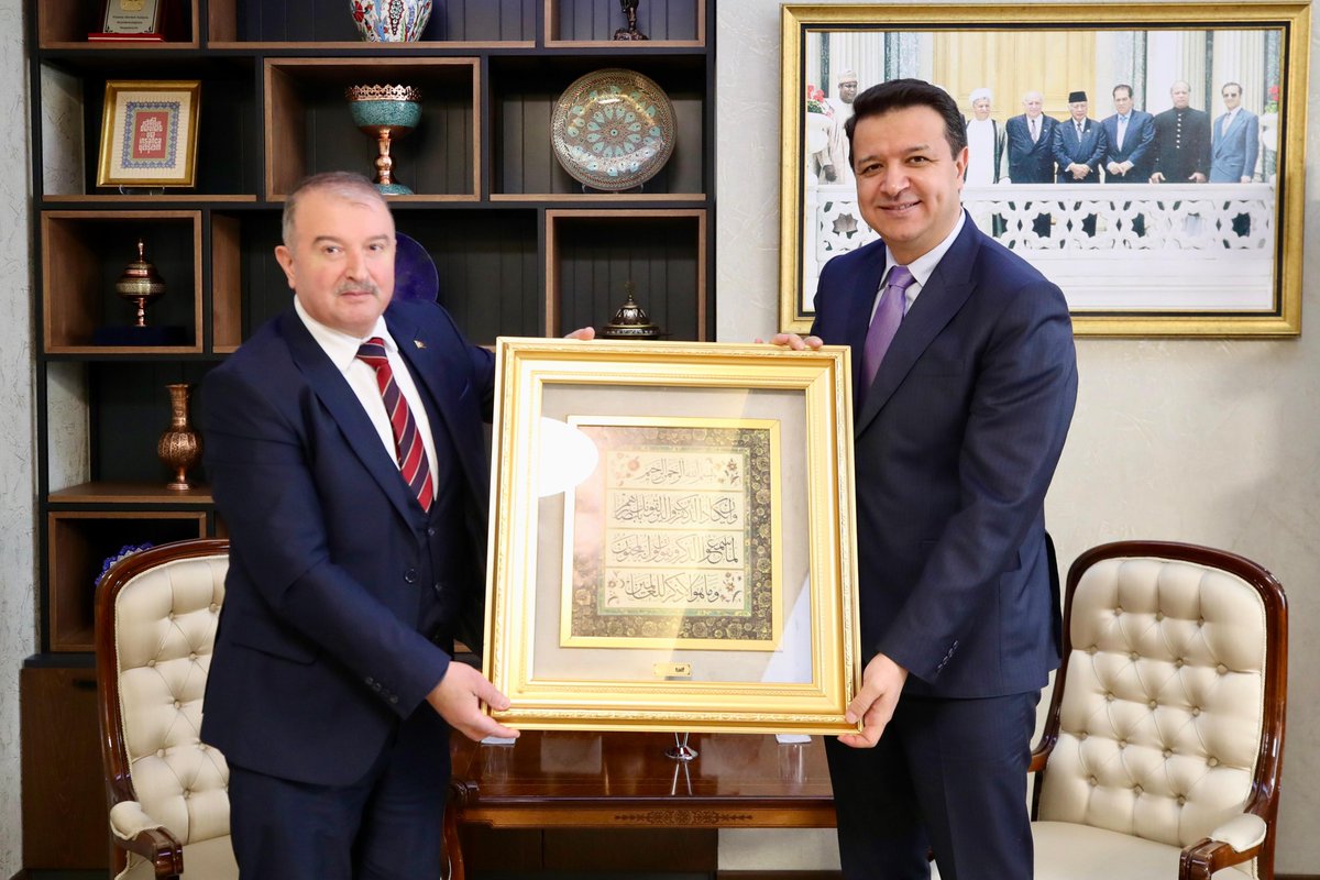 Genel Başkanımız Mahmut Arıkan, Türkiye Ağaç İşleri Federasyonu Genel Başkanı Hüseyin Taklacı ve beraberindeki heyeti kabul etti.