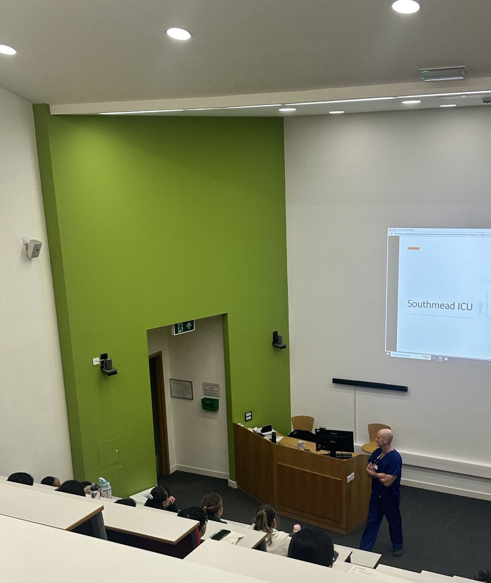 ICU education team starting our first session after lunch. <a href="/EducationNBT/">ClinicalEducationNBT</a>