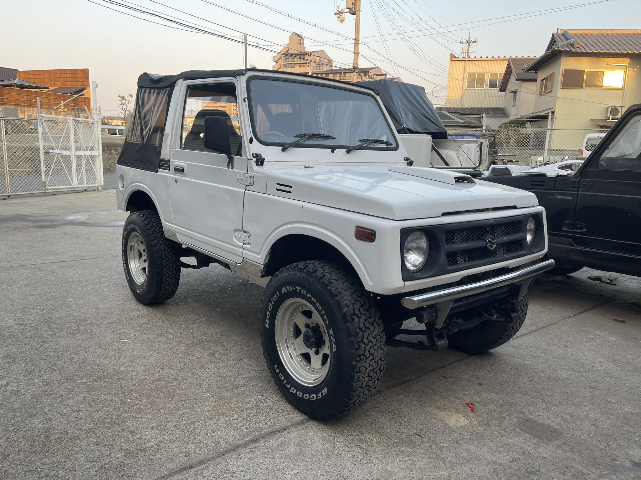 ジムニーJA11 JB31 サムライバンパーコーナーローライダー