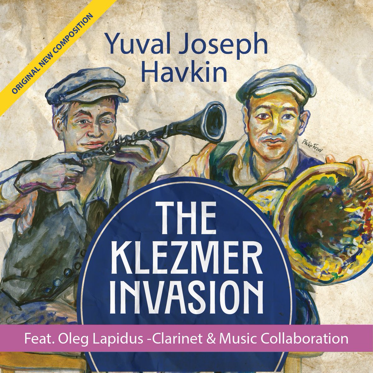 My new album is out! With clarinet Virtuoso Oleg Lapidus. Consists of original Klezmer pieces I've composed and produced. I played every instrument apart from clarinet &amp; violin. All recorded and mixed in my recording studio Mixed by my brother Lior ditto.fm/the-klezmer-in…