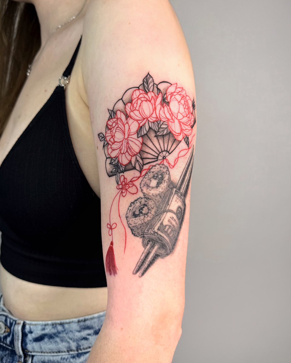 paveeeel_art's tweet photo. Учорашнє, почали збирати рукавчик🪭

#тату #татукиїв #tattoo #japantattoo https://t.co/6727IlIOnw