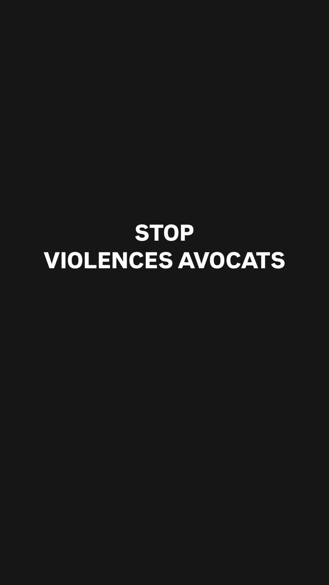 #stopviolencesavocats
#avocat 
#justice 
#securite