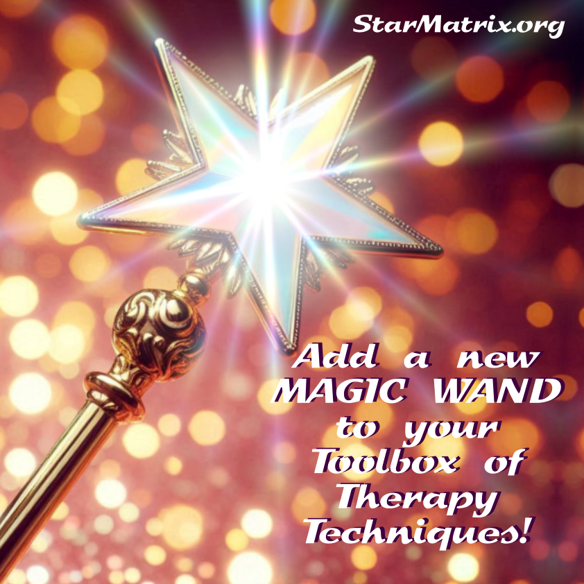 ✨ Ready to add a magic wand to your therapist toolbox? Turn clients into Star Clients and watch everyone shine brighter! 💫 #starmatrix888 #mindfultherapist #womenintherapy #selfcareforther