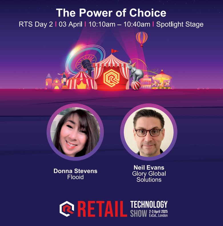 Flooid (@makeitflooid) on Twitter photo TECH TALK 🎬🎤
Flooid's SVP Global Marketing, Donna Stevens, and VP Retail UK – GLORY, Neil Evans, will be presenting “The Power of Choice” Tech Talk on April 3 at the
<a href="/RetailTechShow/">The Retail Technology Show</a> ✨🎪
Book a meeting with Flooid at #RTS2025 at flooid.com/uk/retail-tech…
#makeitflooid TECH TALK 🎬🎤
Flooid's SVP Global Marketing, Donna Stevens, and VP Retail UK – GLORY, Neil Evans, will be presenting “The Power of Choice” Tech Talk on April 3 at the
<a href="/RetailTechShow/">The Retail Technology Show</a> ✨🎪
Book a meeting with Flooid at #RTS2025 at flooid.com/uk/retail-tech…
#makeitflooid
