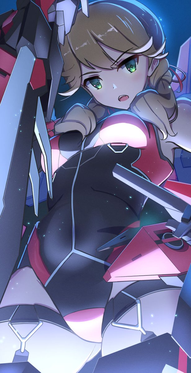 ステラーは爆散したのでアナザー描きました
#アリスギアお絵かき