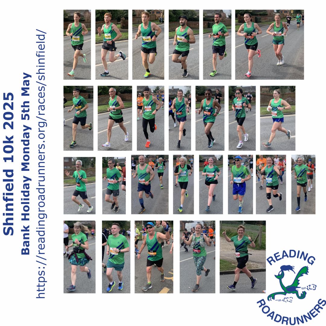 The faces of <a href="/ReadRoadrunners/">Reading Roadrunners</a> at <a href="/readinghalf/">Offical Green Park Reading Half Marathon</a>  You might have seen some of us out on the course!  If you ran yesterday or were inspired - consider Shinfield 10k for your next event!
BH Monday 5th May
entryhub.co.uk/2025-shinfield…

#ukrunchat #shinfield10k #Runningevents #werantogether