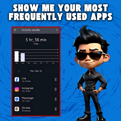 BadassSocietyHQ's tweet image. How much time do you actually spend on your favorite apps? 🤔
Below are @Jiyannniiii most-used apps. 🥹
Which app do you catch yourself using the most? Drop it in the comments! 👇
#TBS #FrequentlyUsedApp #Entertainment #ScreenTime #MostUsedApps