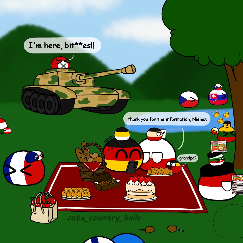 countryballs picnic
#comic #polandball #countryballs #countryhumans #art #countryballscomics #countryballsmix #memes #family #love #kids #funny #gerpol #germanyxpoland #canon #fyp #estoniaball #finlandball #russiaball #franceball #ukball #indonesiaball #germanyball #hungaryball