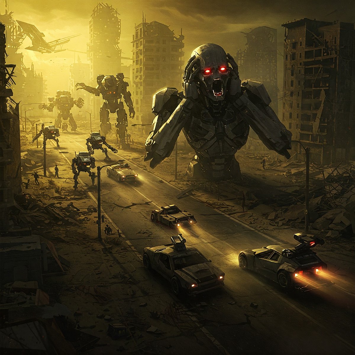 Only two days for a new release... Keep calm dude!!
.
#cyberpunk #cyberpunkmusic #darksynth #metalwave #synthmetal #synthwave #darksynthwave #industrial #metal #industrialmetal #cyberpunk2077 #synthwavemusic #retrowave #retrofuture #cyborg #robot #cyberpunkart #newrelease #skull