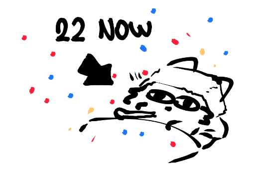 Timing be damned spent my weekend sick and now spending my Birthday also sick.

Truly 22 gaming rn chat.