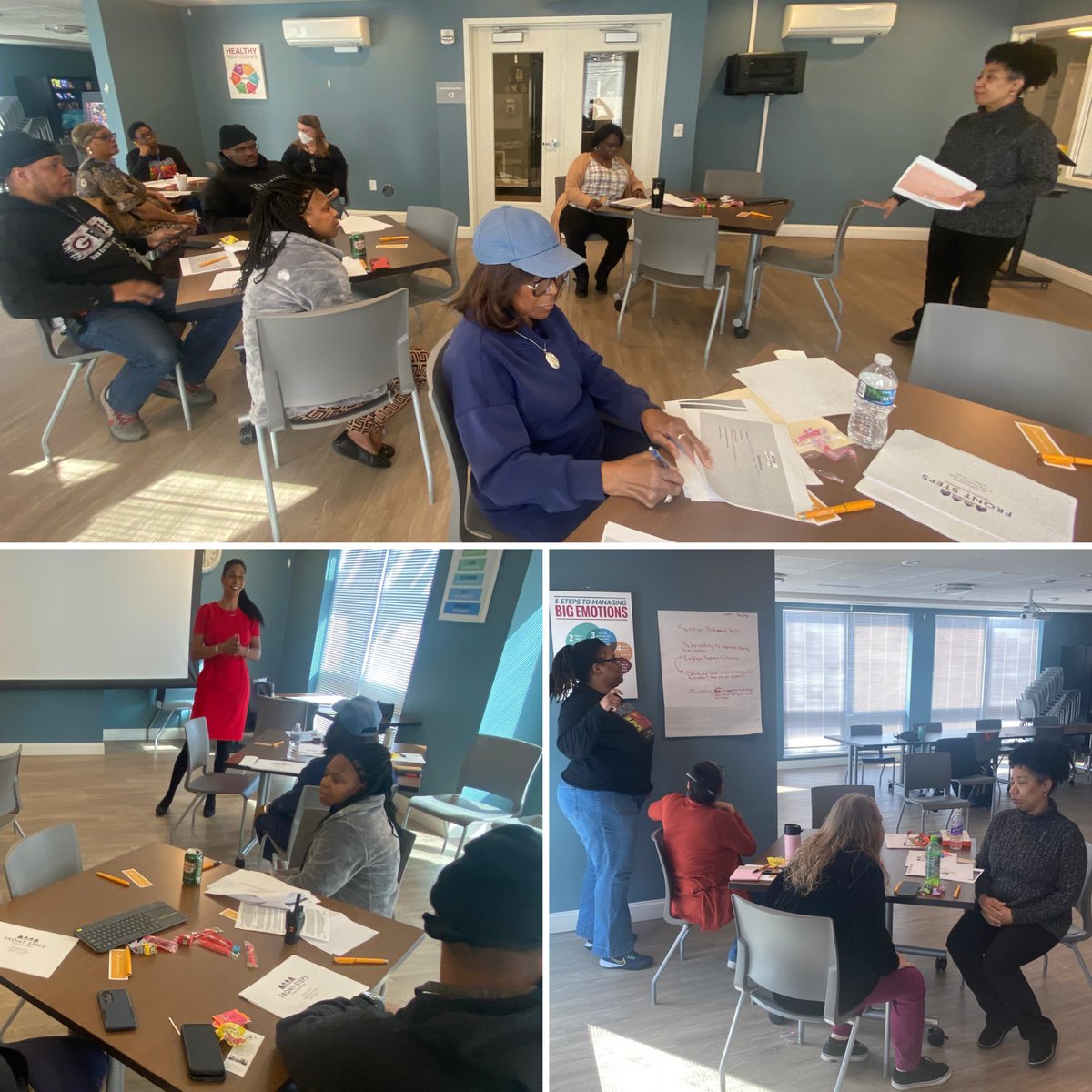 FrontstepsC's tweet image. Thanks to #StacySufka of @gladegy Consulting for a great, interactive workshop at our all-staff meeting! Not only did she deliver an exciting update on our strategic plan, but she&apos;s also been a tremendous asset in talent identification. We&apos;re so grateful for your partnership!