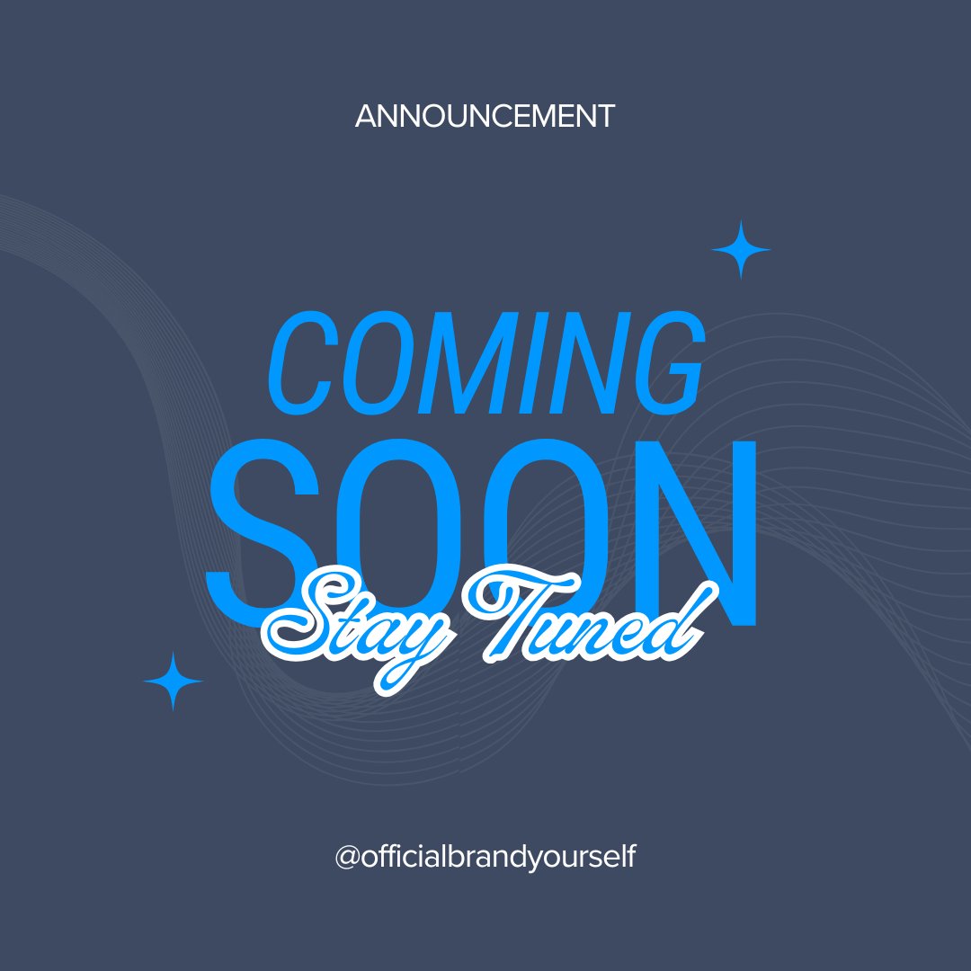 👀 Something exciting is in the works… and we can’t wait to share it with you soon. Any guesses? 👇 #ComingSoon #BrandYourself