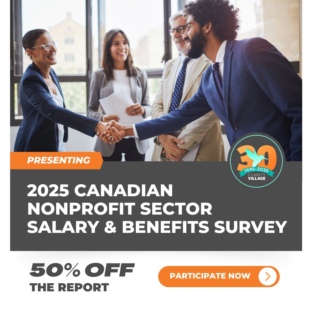 There is still time to complete our 2025 Canadian #Nonprofit Sector Salary &amp; Benefits #Survey! 

*Surveys must be completed on or before March 28, 2025, to be included in the results and to qualify for the 50% discount.   

okt.to/NCgfo0