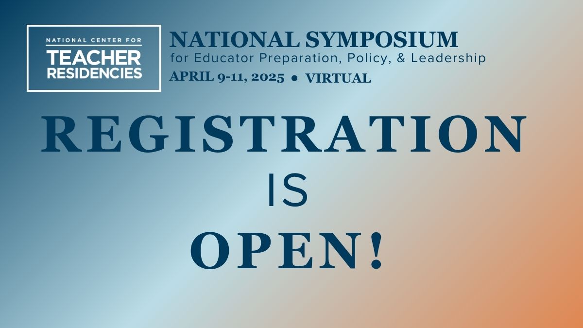 It's not too late! Registration is still available for the now-virtual National Symposium for Educator Preparation, Policy, &amp; Leadership to occur April 9-11, 2025! Tickets are $150. Registration is open through March 28. Claim your virtual seat today: bit.ly/40ViTd6