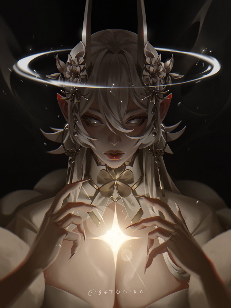 S4TOGIR0's tweet image. Stella Polaris
Commission for @stelaernis