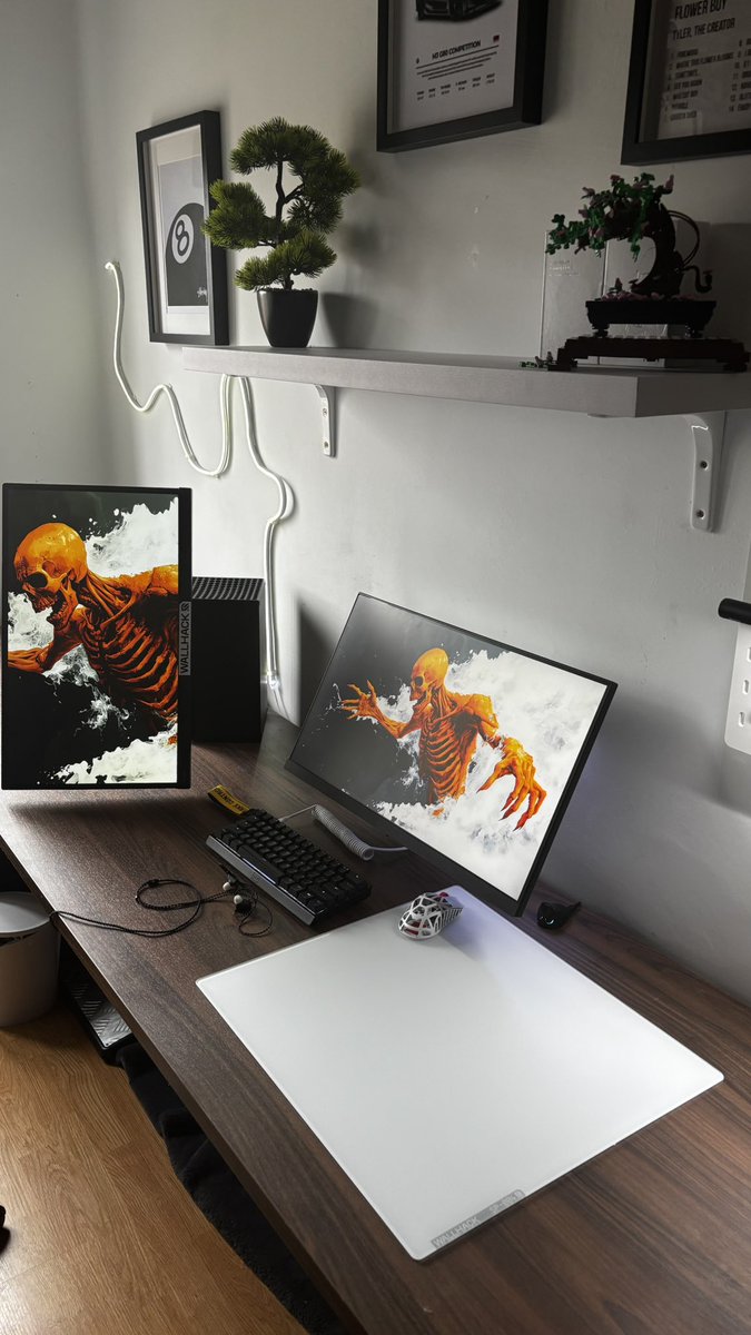 chiaratechhhh's tweet image. #desksetup #techtok #setup