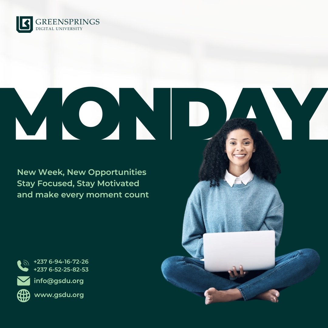 gsdu_edu's tweet photo. It's a new week! Yeeeehhhh🕺💃
Make every moment count!

#gsdu #springforward #leadtheway https://t.co/Ah1XwHyS4o
