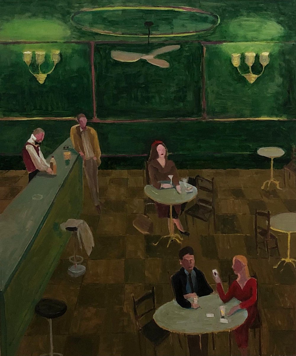 Max.—  Lo más indecente —lo más vergonzoso—, que puede ser una obra de arte es «necesaria».

«Gente nocturna»
Última noche, Escena 2.

🎨Portada de Susana Mata