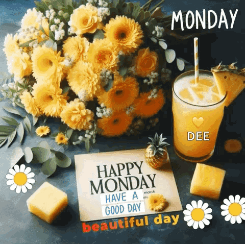 I wish my friends full of energy and endless happiness in the new week!