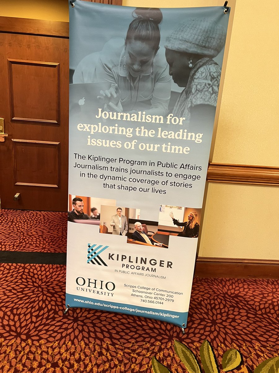 Excited to be spending this week around incredible journalists for the <a href="/KipProgram/">Kiplinger Program</a>. We’ll be spending the week learning about AI &amp; journalism.