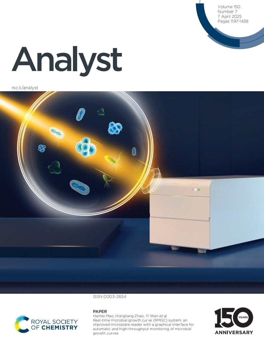 Analyst (@analystrsc) on Twitter photo Real-time microbial growth curve (RMGC) system: an improved microplate reader with a graphical interface for automatic and high-throughput monitoring of microbial growth curves
Haimei Mao, Hongliang Zhao, Yi Wan et al
pubs.rsc.org/en/content/artā¦
<a href="/TAMUEngineering/">TAMU Engineering</a> Real-time microbial growth curve (RMGC) system: an improved microplate reader with a graphical interface for automatic and high-throughput monitoring of microbial growth curves
Haimei Mao, Hongliang Zhao, Yi Wan et al
pubs.rsc.org/en/content/artā¦
<a href="/TAMUEngineering/">TAMU Engineering</a>