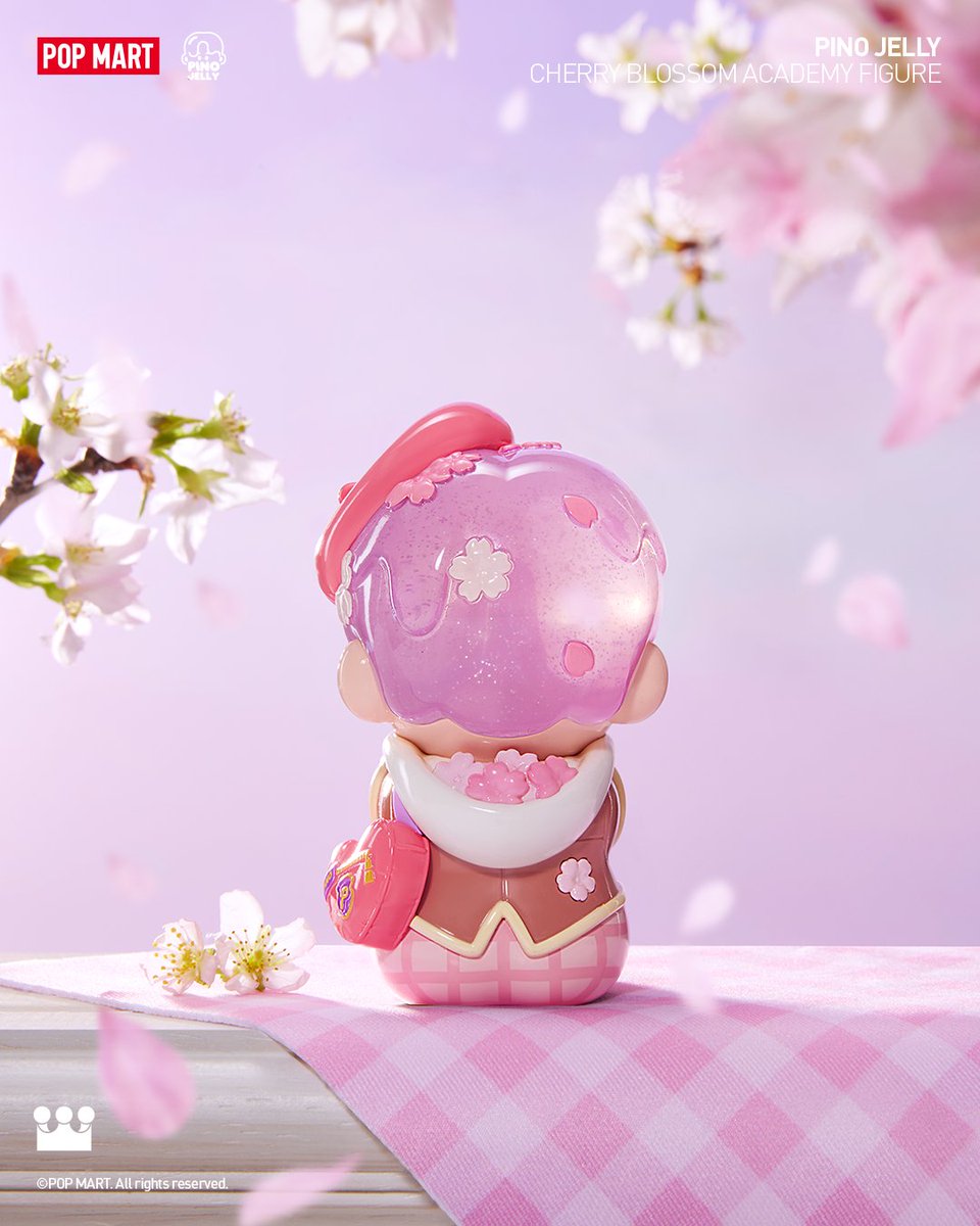 𝐏𝐈𝐍𝐎 𝐉𝐄𝐋𝐋𝐘 has switched to a new look with blossom cherry