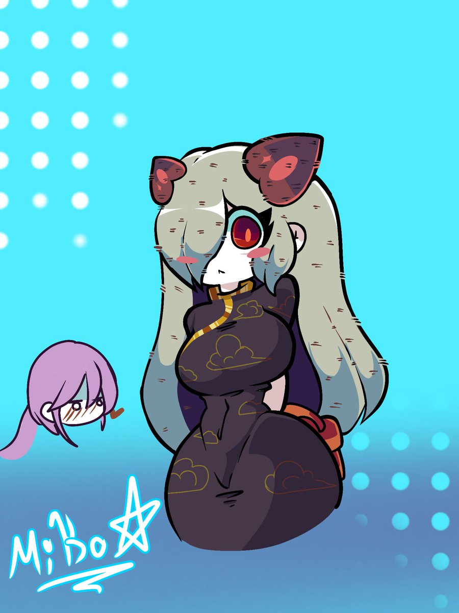 A lil draw 
Characters by @Alan_need_coca 
#funamuseum #okegom #oc