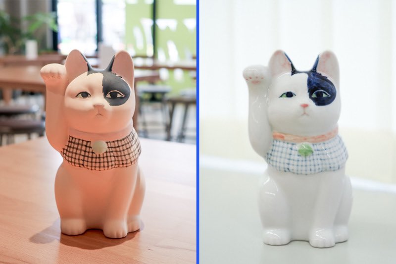 愛猫の招き猫を作りたくて、瀬戸に絵付け体験しに行きました☁️🐈ᐝ
