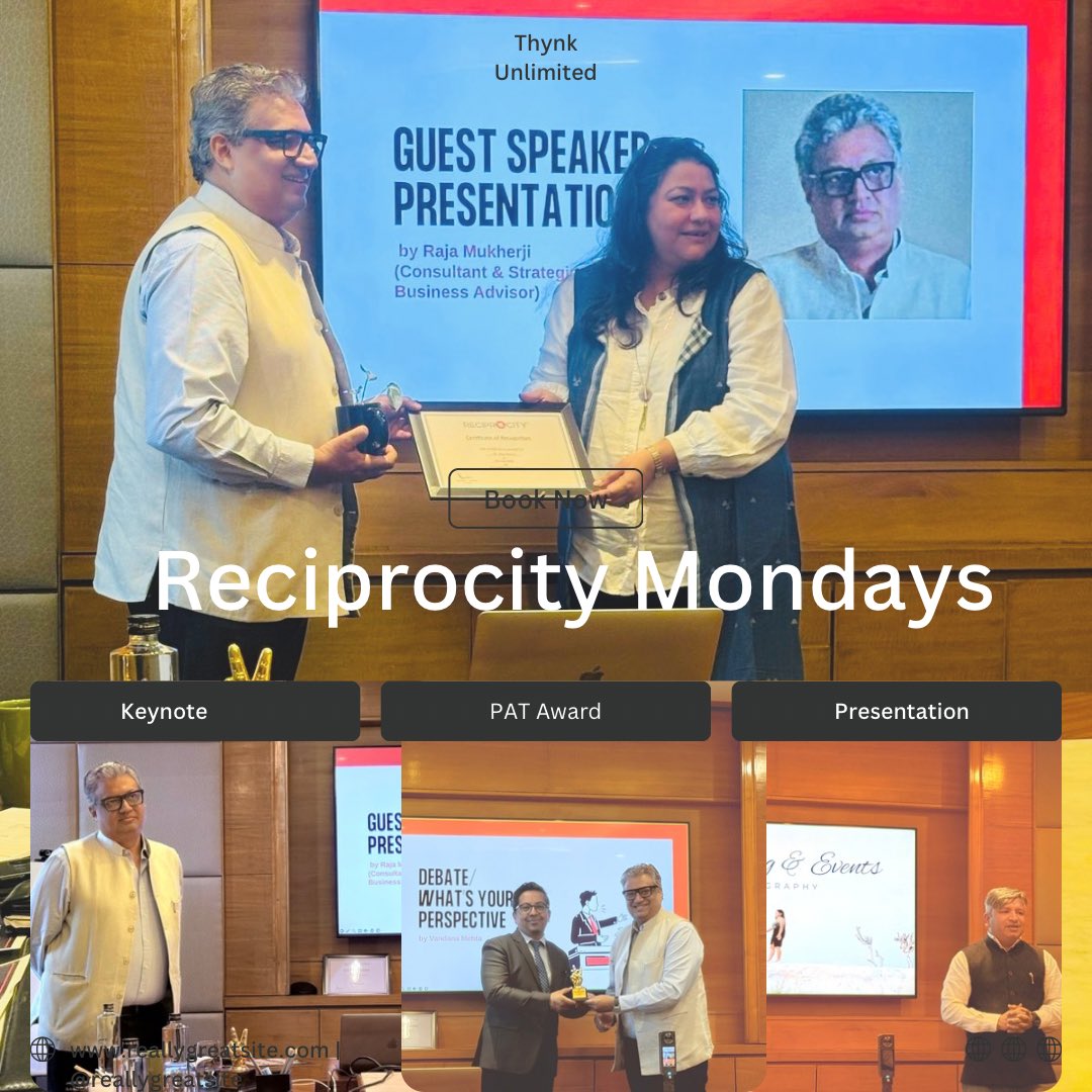 ReciprocityBiz's tweet image. Learning is a treasure that will follow its owner everywhere.”

At the Monday morning Reciprocity meet, members came together to exchange powerful insights, ideas, and opportunities.