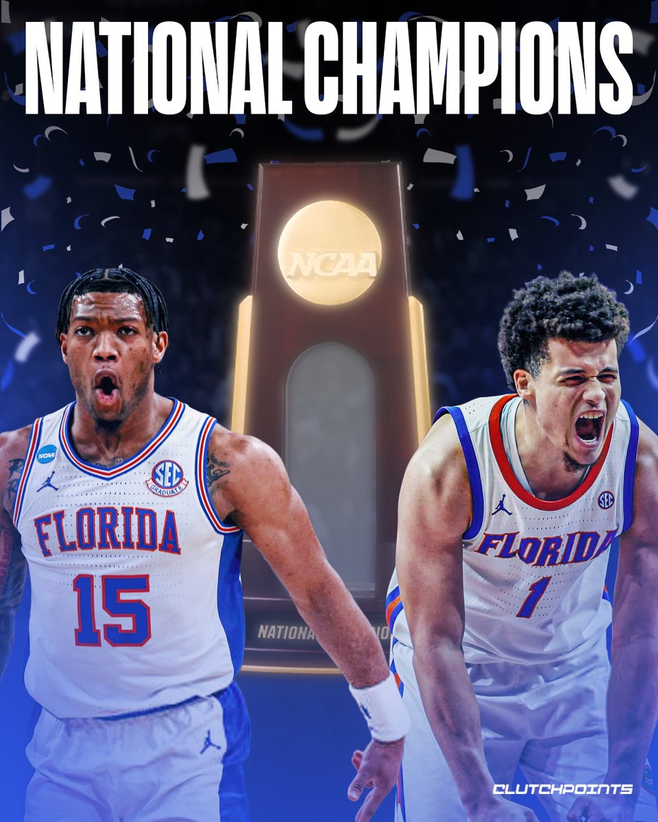THE GATORS ARE THE 2025 NATIONAL CHAMPIONS 🔥🏆
