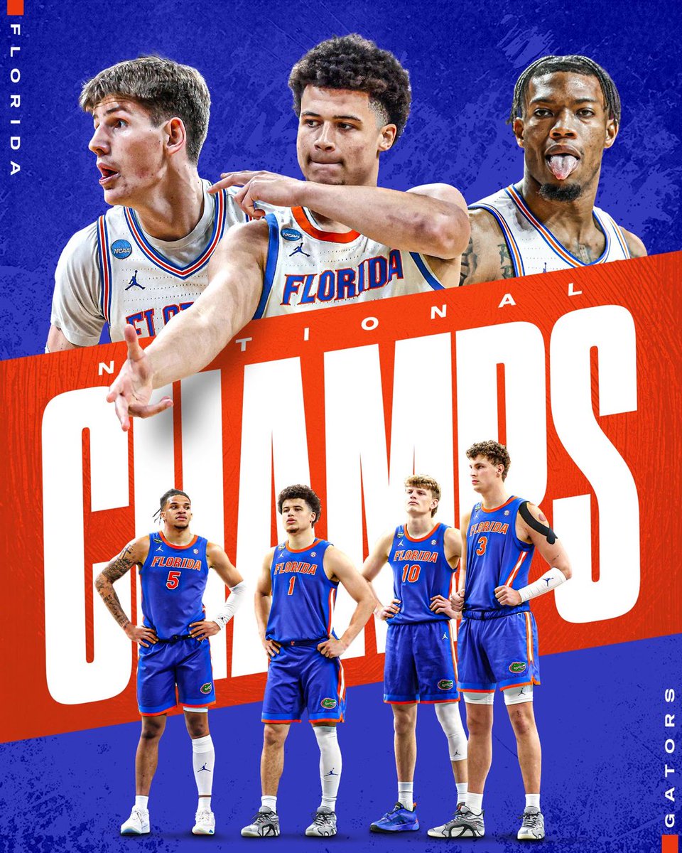 The Florida Gators are National Champs 🏆🐊