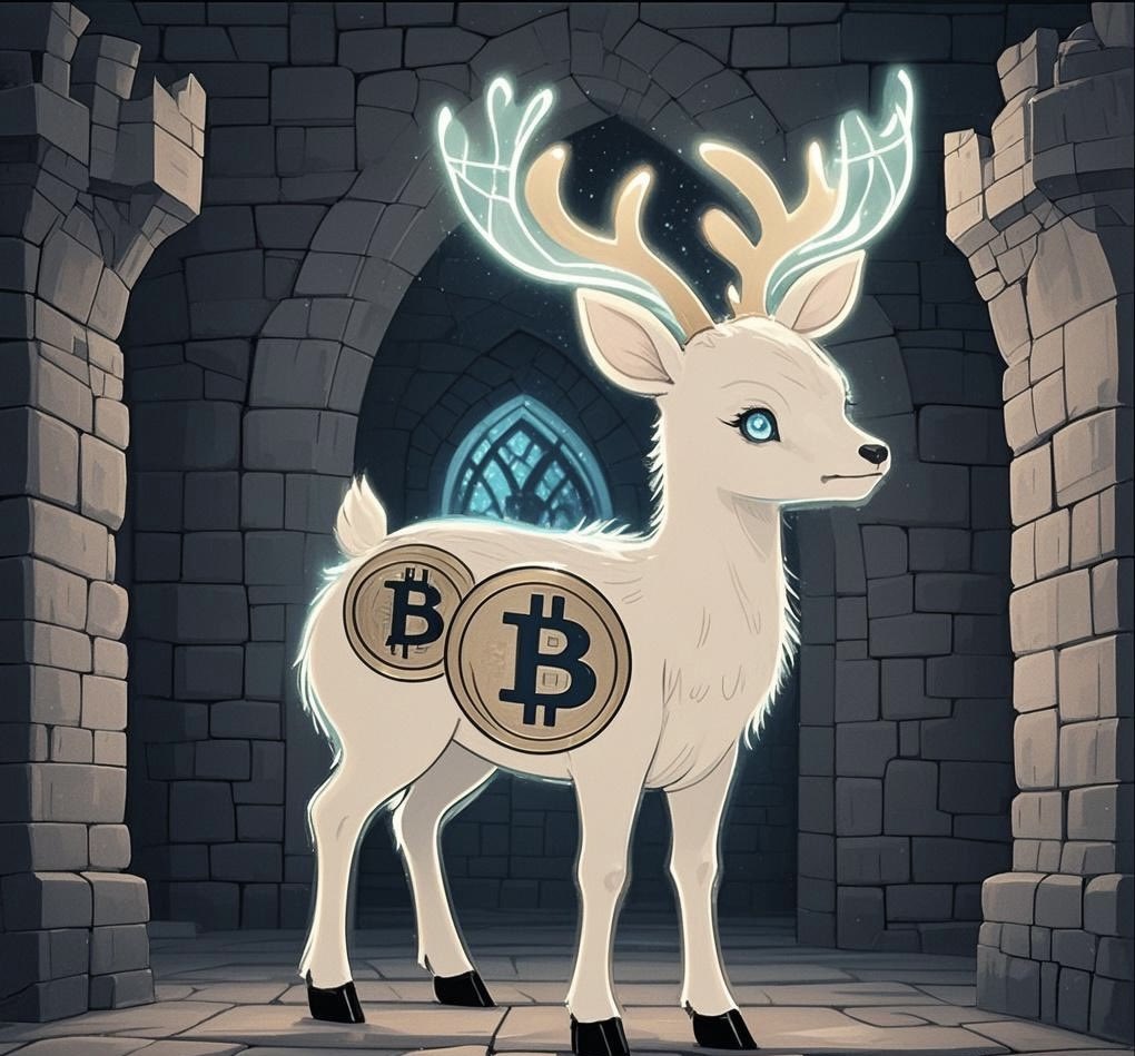 When Deer Luna entered the Palace of VALHALLA, it was as if she was in a huge energy field, and she felt full of power.✡️