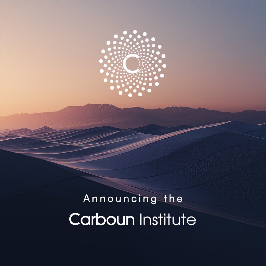 The Carboun Institute! 💥 First independent thinktank in Middle East and North Africa focused on climate and energy..

I am excited to join the Advisory Board.

The Carboun Institute will focus on three critical areas: 

🟢 Accelerating decarbonization and energy transition
🟢