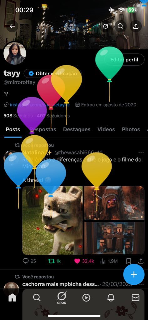 mirroroftay's tweet image. mano… MEU ANIVERSÁRIO VEY