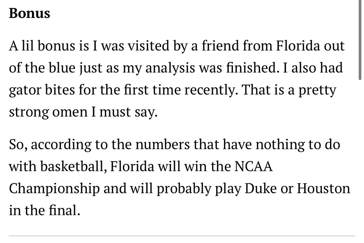 I’m far too humble to brag, obviously, but I tried to tell you all Florida would win 👀 theictzone.com/l/predicting-t…