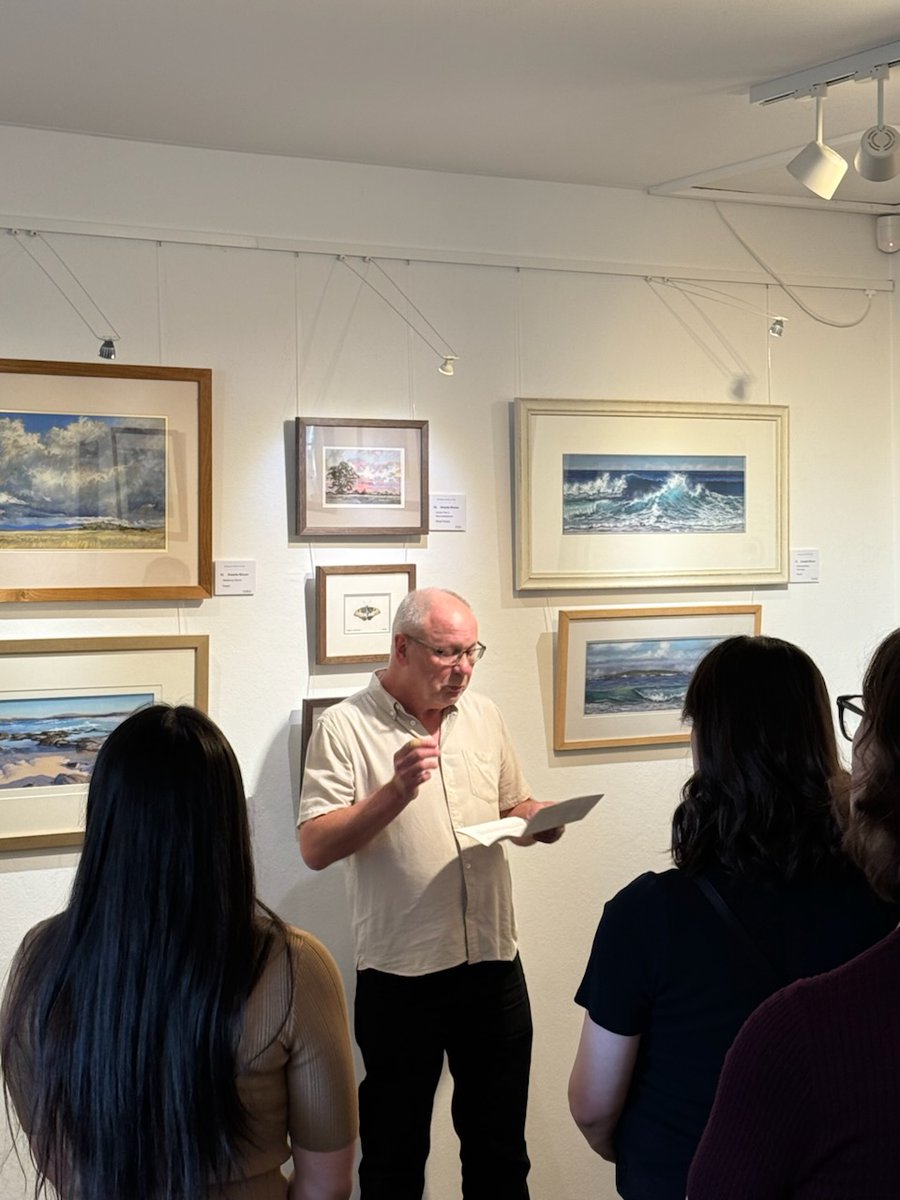 Don't miss our latest Exhibition, Between Earth and Sky, by Amanda McLean and Kristen O'Keefe, which is showing until 25 May 25. It was opened last weekend by Robert Lee, the Voice of Mythbusters.  

@amandamcleanfineart @kristinokeeffartist