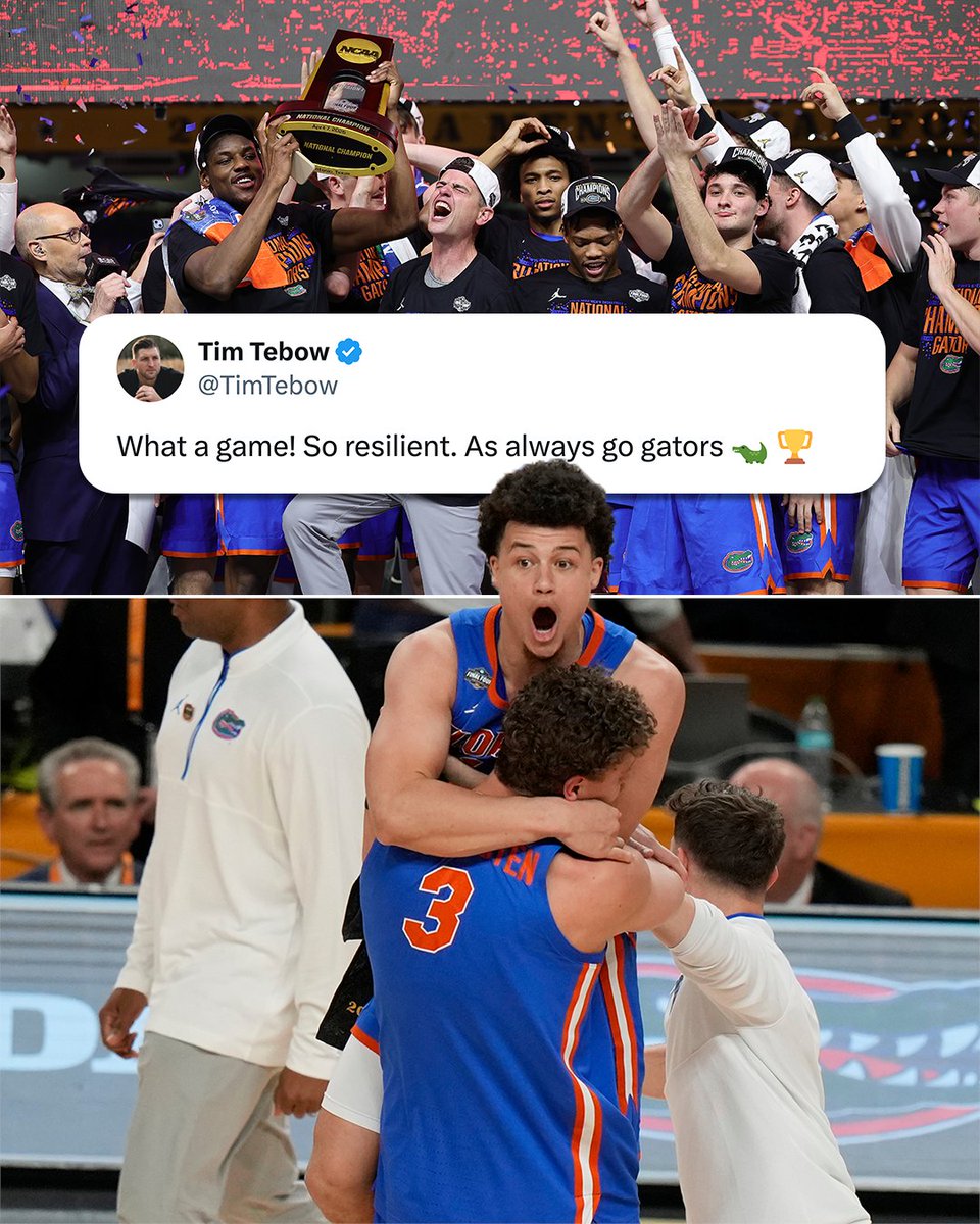 SECNetwork's tweet image. IT'S GREAT TO BE A FLORIDA GATOR 🏆