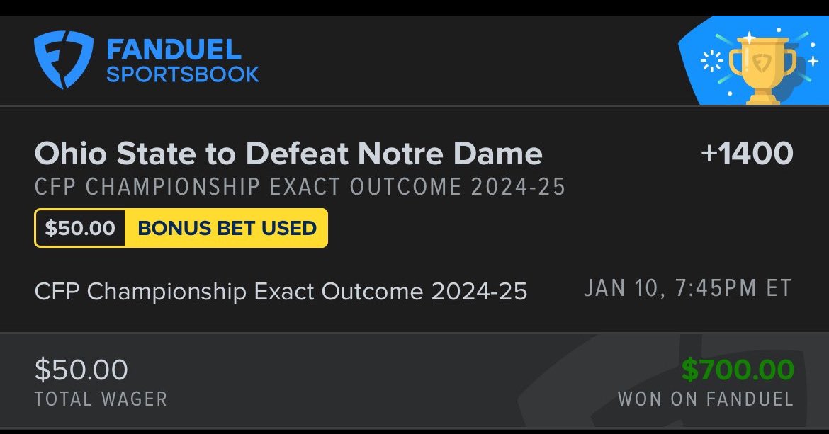 Hawl_SI's tweet photo. We did it again

Predicted both the exact outcomes of the 
NCAA Men’s Football and Basketball Championship

Follow for free picks https://t.co/FasmhtYQPx