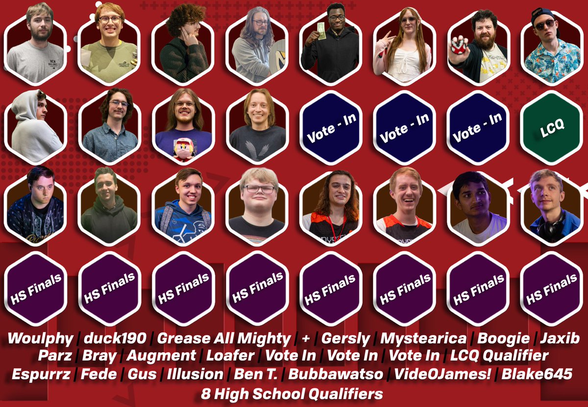 With the Hoosier Saga Finale approaching in just over a month, we're excited to announce details for the Finale Invitational as well as our LCQ! Registration is open now, and entering the LCQ gets you access to the Venue the whole weekend!