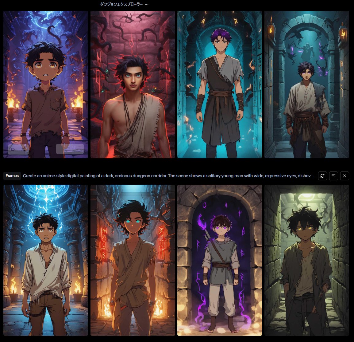 amanojak2024's tweet image. #RUNWAY #gen4 #Frames　さん
アニメ学習相当頑張りましたねかなり精度が上がっていますね

初心者はMidjourneyとか使わなくてもそのままいけそう

Runwayさんは著作権を非常に重要視されてるのでほぼほぼ違反画像も出てこないし意図的に入れてもかなり厳し目で弾かれるので安心して商用利用できますね