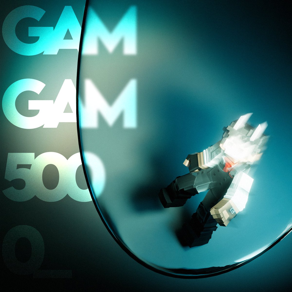 GAMGAM5000_'s tweet image. #b3d #minecraft #art #minecraftart #3dart