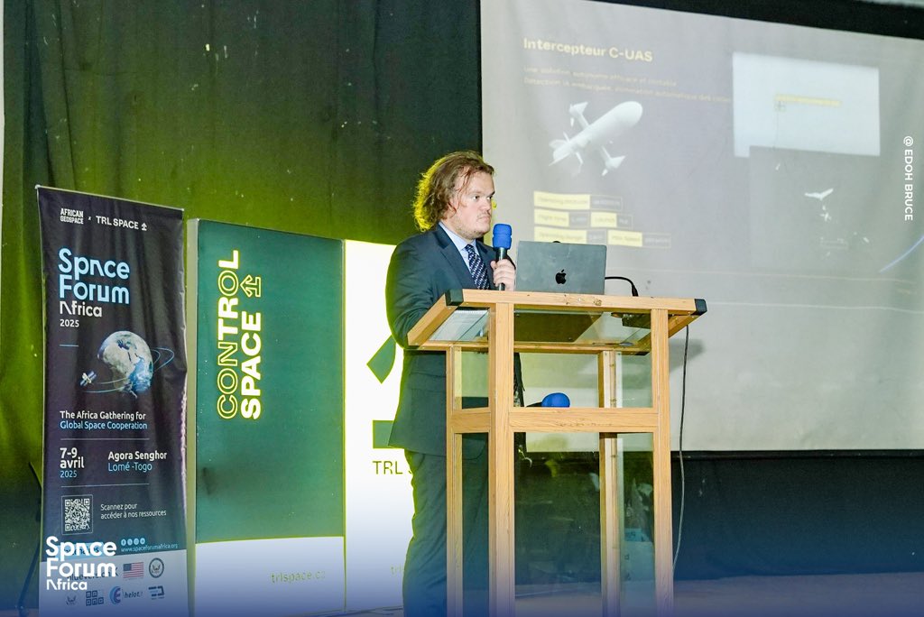 Space technology is not just about exploration; it is at the heart of issues of sovereignty, border protection, and regional stability. 🌍🚀

Presented by Mr Jakub Janik, Head of Foreign Affairs at TRL Space.

#SpaceForumAfrica2025 #Lomé #SecurityAndSpace #AfricaInOrbit