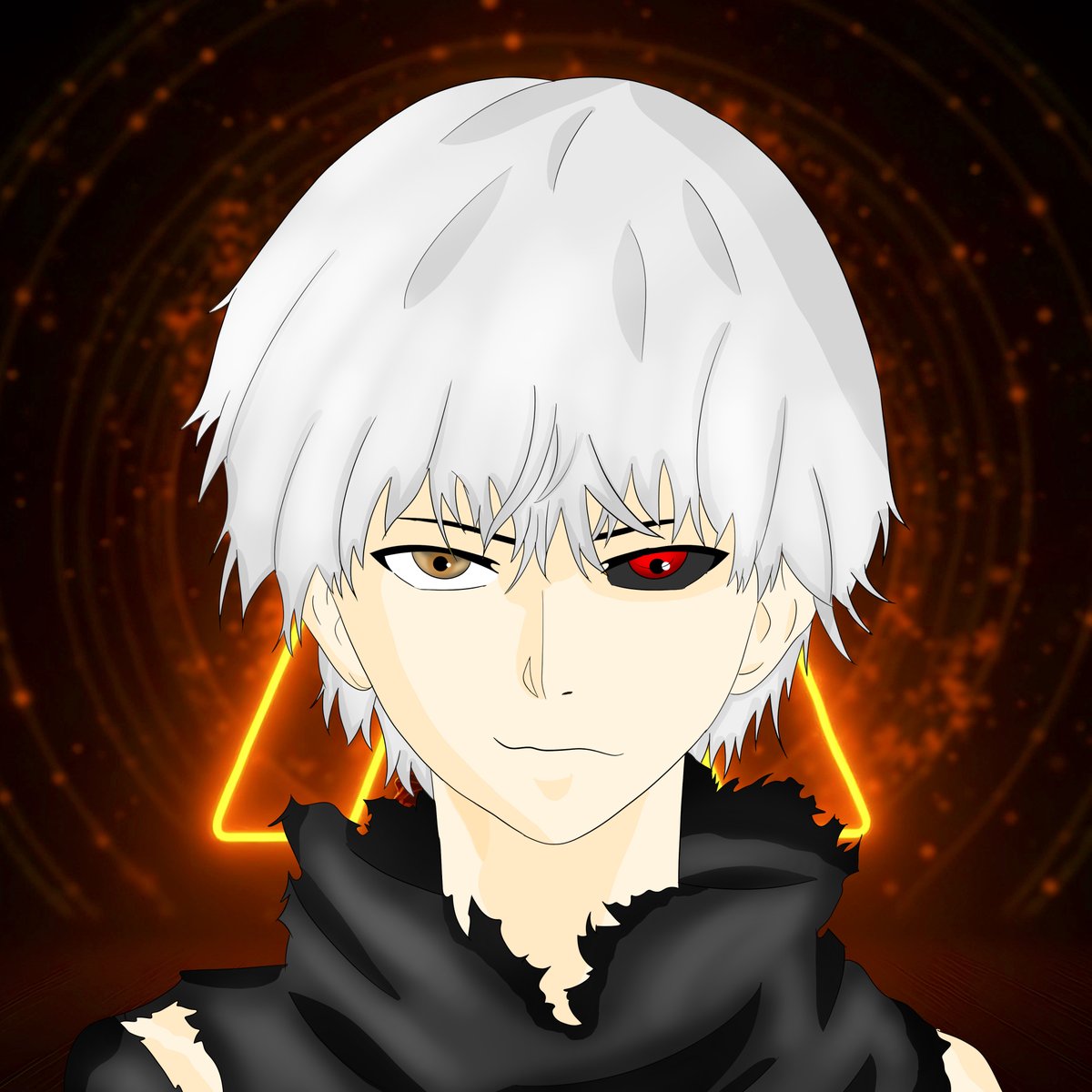 In the shadows of chaos, he rises — one eye sees truth, the other sees destruction. 🔥
Had a blast working on it. ✨🎨⚡
#commissionart #art #ArtistOnTwitter #sketchart  #characterdesign #conceptart #AnimeArt #OC #DigitalArt #AnimeVibes #darkaesthetic