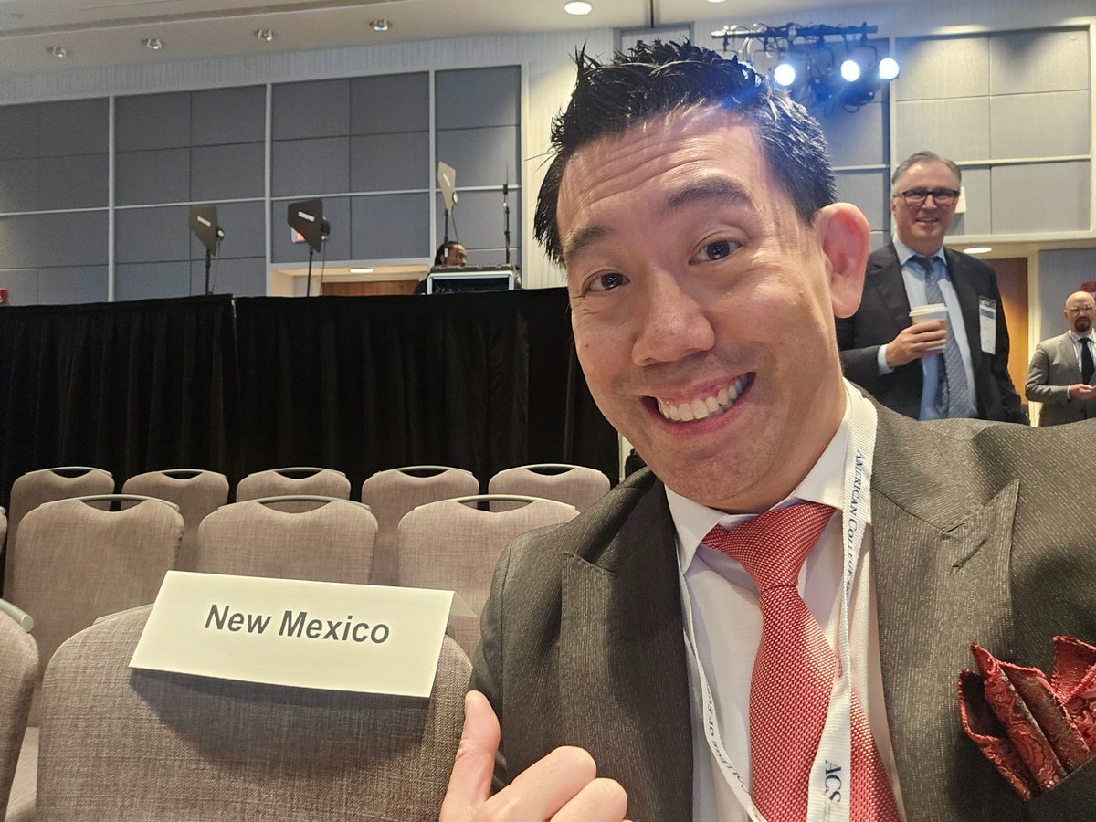 Edward Auyang (@edwardauyang) on Twitter photo The lone representative from the State of New Mexico at the <a href="/AmCollSurgeons/">American College of Surgeons</a> Advocacy Summit! Proud to represent and meet with our legislators tomorrow! #ACSLAS25 The lone representative from the State of New Mexico at the <a href="/AmCollSurgeons/">American College of Surgeons</a> Advocacy Summit! Proud to represent and meet with our legislators tomorrow! #ACSLAS25