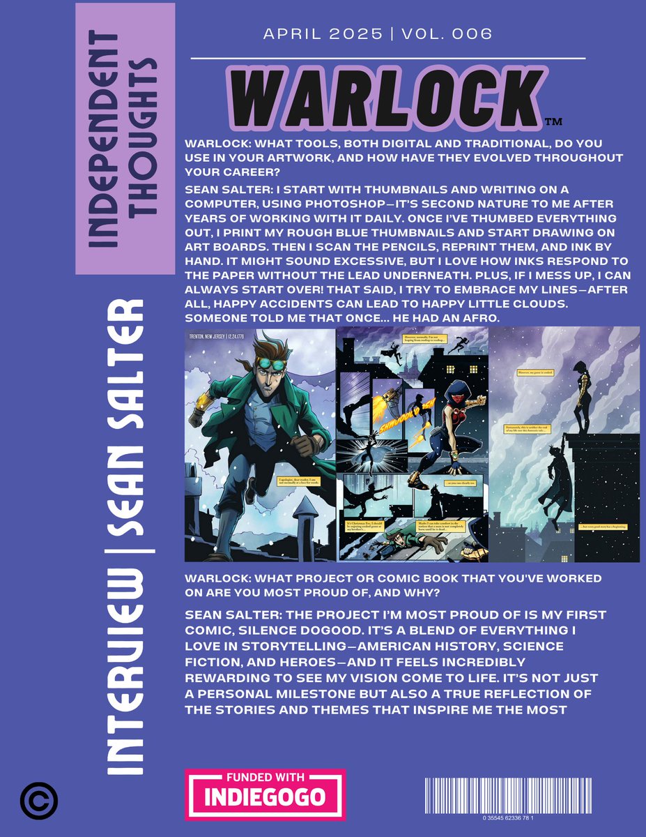 WarlockComics's tweet image. WARLOCK (Independent Comics Magazine) Apr | Vol. 006 Part Two (Pg5-8) #Comicsgate #ComicArt @EthanVanSciver @shanedavisart @JonMalin @SaltyDraws @__RiseAgain__ @retroboy1983 @WartTheWizard @EnjetiArt @aaronlopresti @andysmithart @ArtThibert @44numskull @gnolan12 @BillyTucci